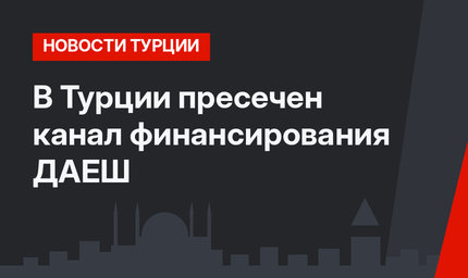 В Турции пресечен канал финансирования ДАЕШ