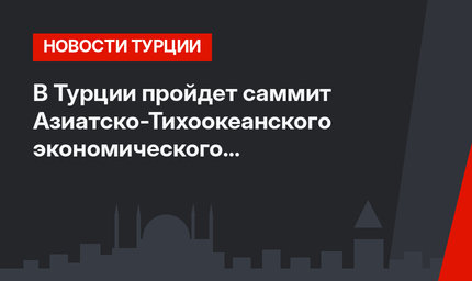 В Турции пройдет саммит Азиатско-Тихоокеанского экономического сотрудничества