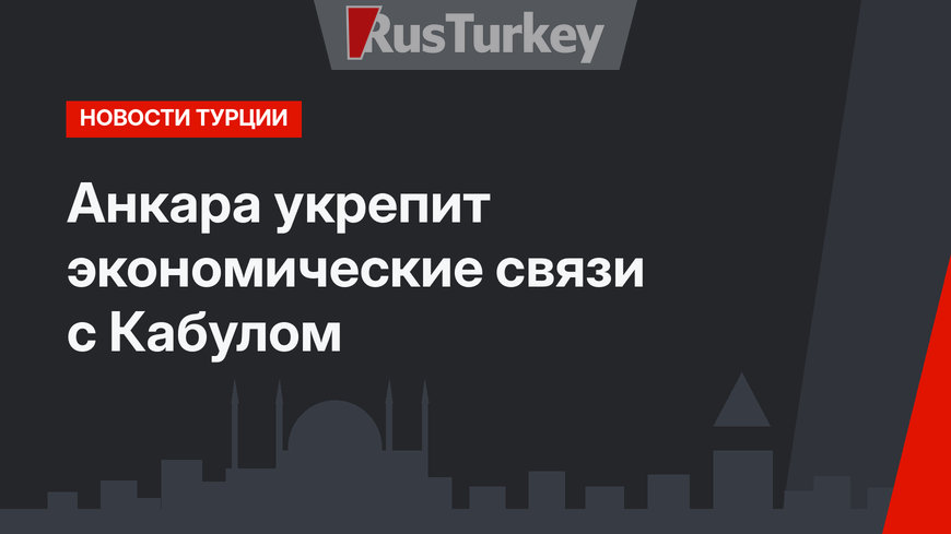 Анкара укрепит экономические связи с Кабулом