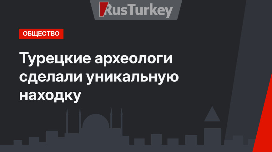 Турецкие археологи сделали уникальную находку 