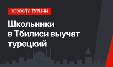 Школьники в Тбилиси выучат турецкий