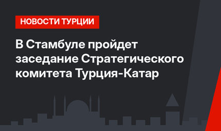В Стамбуле пройдет заседание Стратегического комитета Турция-Катар