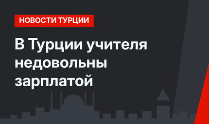 В Турции учителя недовольны зарплатой