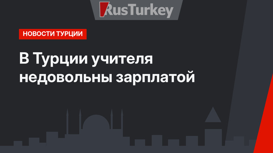 В Турции учителя недовольны зарплатой