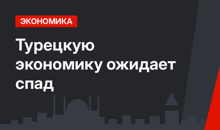Турецкую экономику ожидает спад