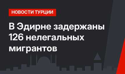 В Эдирне задержаны 126 нелегальных мигрантов