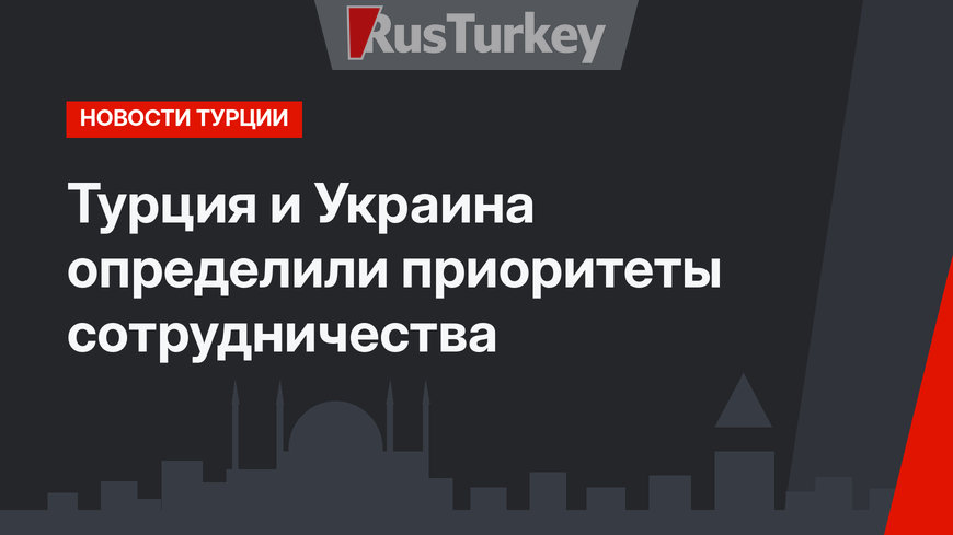 Турция и Украина определили приоритеты сотрудничества 