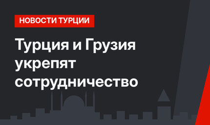 Турция и Грузия укрепят сотрудничество