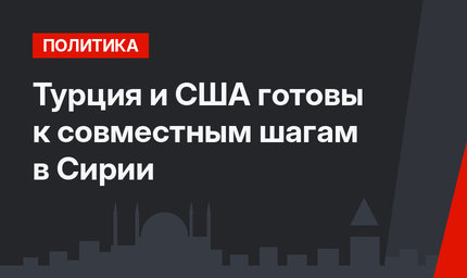 Турция и США готовы к совместным шагам в Сирии