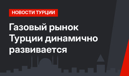 Газовый рынок Турции динамично развивается 