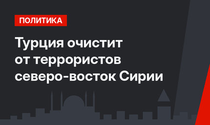 Турция очистит от террористов северо-восток Сирии