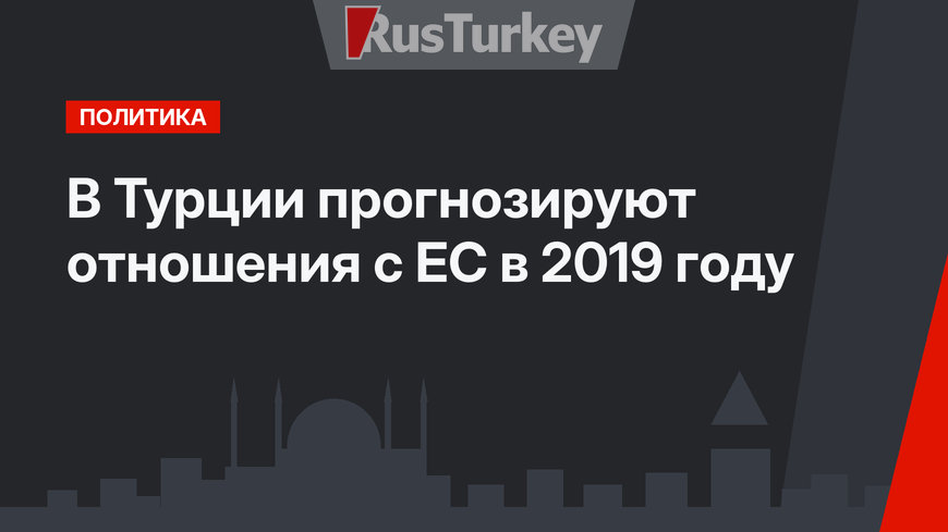 В Турции прогнозируют отношения с ЕС в 2019 году