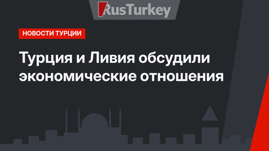 Турция и Ливия обсудили экономические отношения 