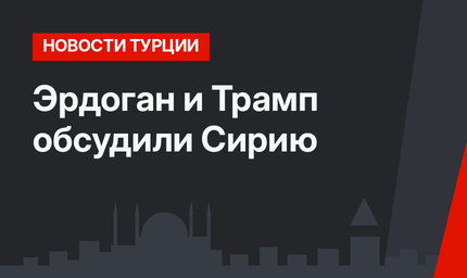 Эрдоган и Трамп обсудили Сирию