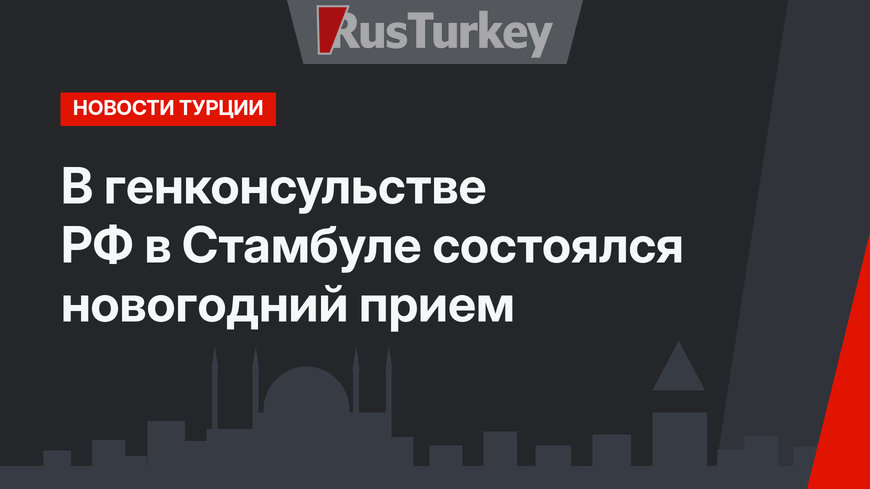 В генконсульстве РФ в Стамбуле состоялся новогодний прием