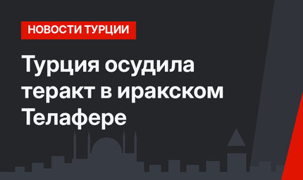 Турция осудила теракт в иракском Телафере