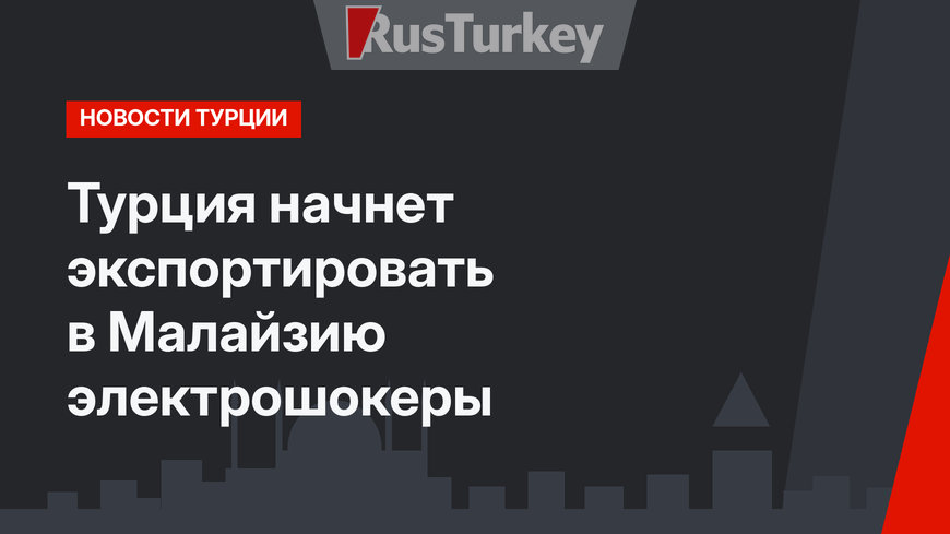 Турция начнет экспортировать в Малайзию электрошокеры