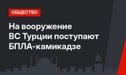 На вооружение ВС Турции поступают БПЛА-камикадзе