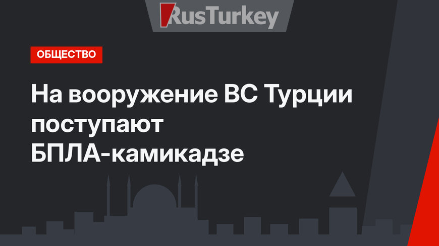 На вооружение ВС Турции поступают БПЛА-камикадзе