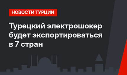 Турецкий электрошокер будет экспортироваться в 7 стран