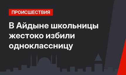 В Айдыне школьницы жестоко избили одноклассницу