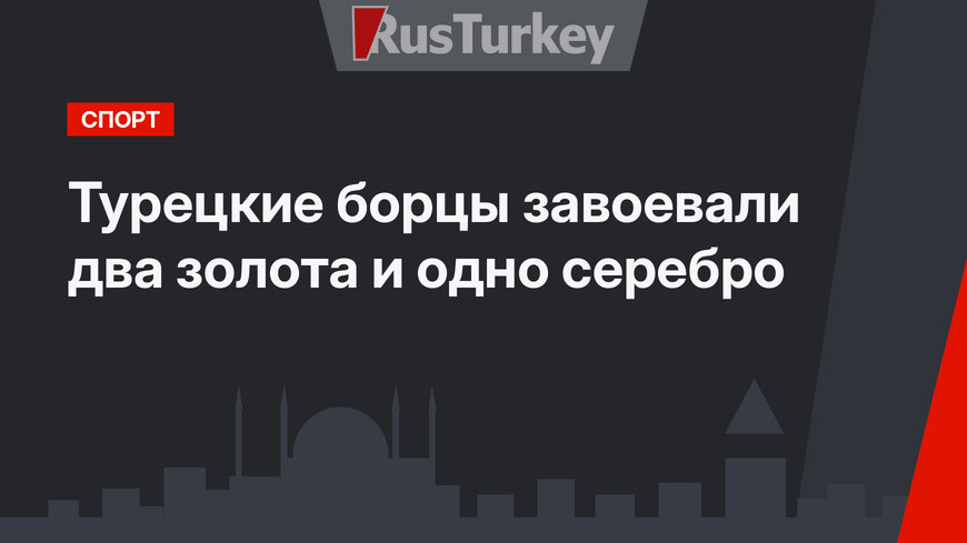 Турецкие борцы завоевали два золота и одно серебро