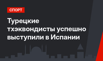 Турецкие тхэквондисты успешно выступили в Испании
