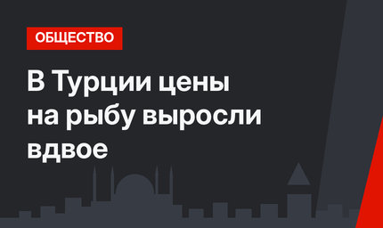 В Турции цены на рыбу выросли вдвое