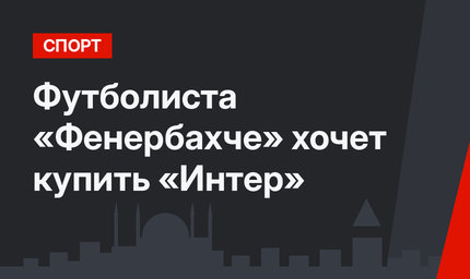 Футболиста «Фенербахче» хочет купить «Интер»