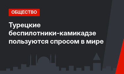 Турецкие беспилотники-камикадзе пользуются спросом в мире