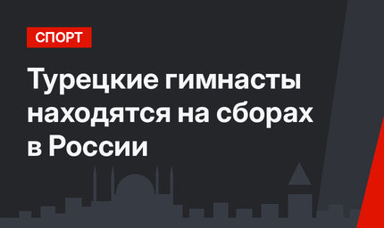 Турецкие гимнасты находятся на сборах в России