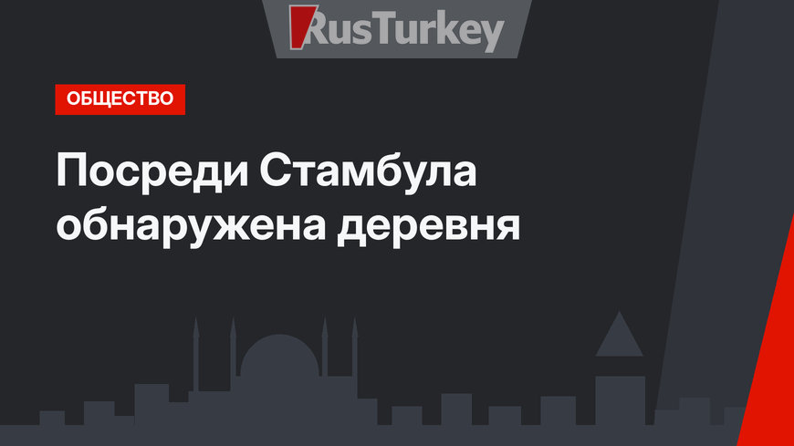 Посреди Стамбула обнаружена деревня