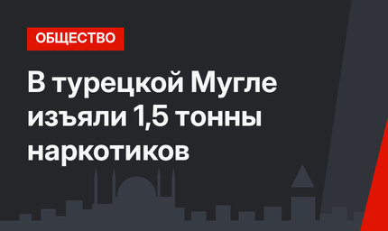  В турецкой Мугле изъяли 1,5 тонны наркотиков