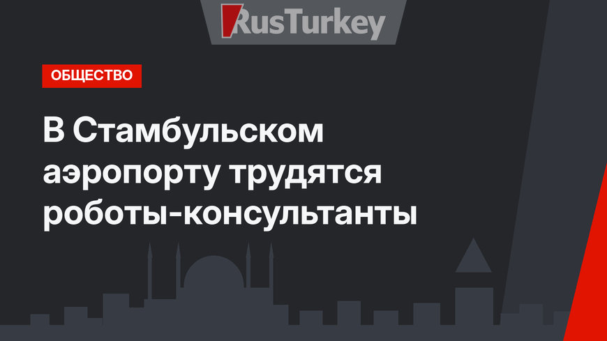 В Стамбульском аэропорту трудятся роботы-консультанты