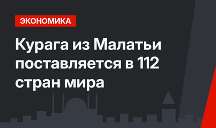 Курага из Малатьи поставляется в 112 стран мира