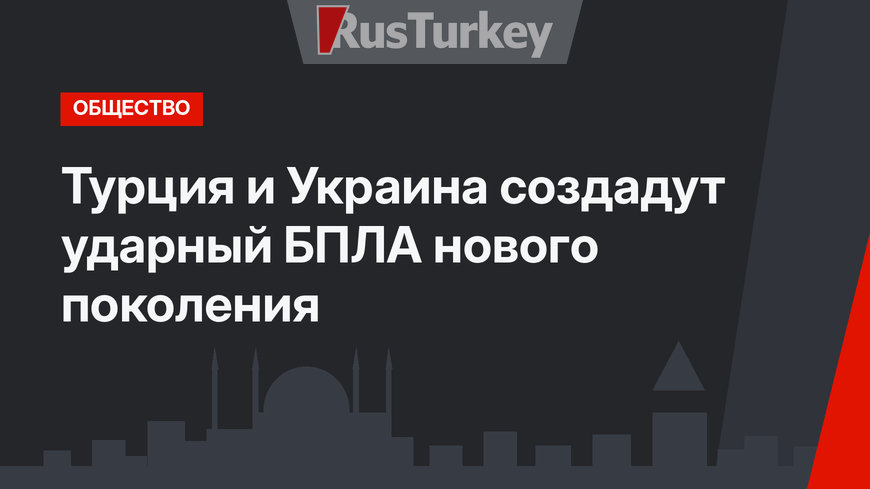 Турция и Украина создадут ударный БПЛА нового поколения