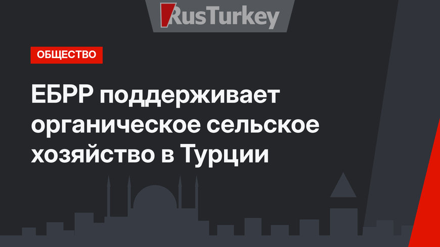 ЕБРР поддерживает органическое сельское хозяйство в Турции 