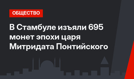В Стамбуле изъяли 695 монет эпохи царя Митридата Понтийского