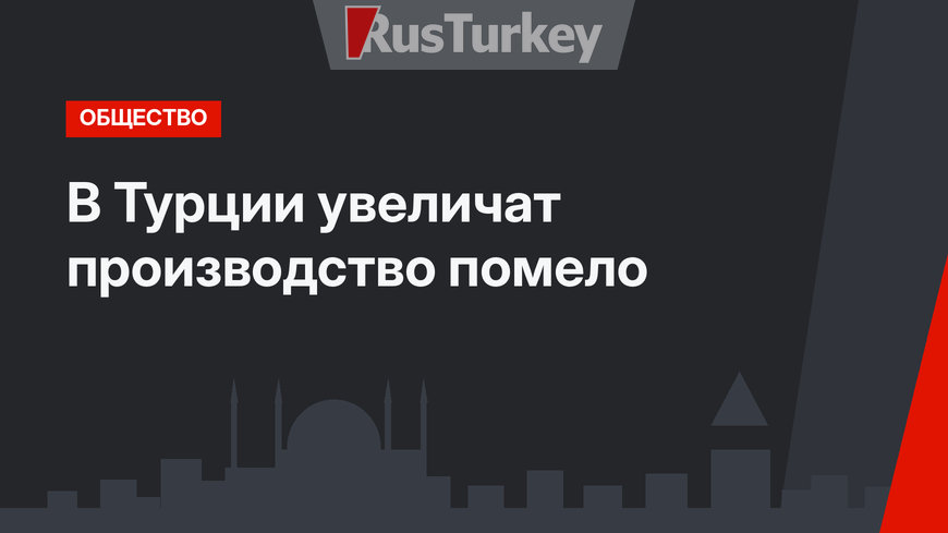 В Турции увеличат производство помело