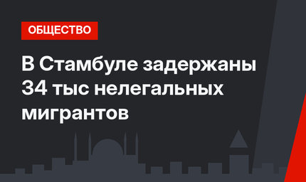 В Стамбуле задержаны 34 тыc нелегальных мигрантов