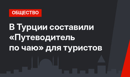 В Турции составили «Путеводитель по чаю» для туристов