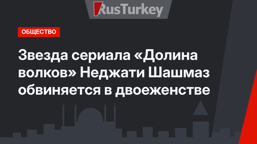 Звезда сериала «Долина волков» Неджати Шашмаз обвиняется в двоеженстве