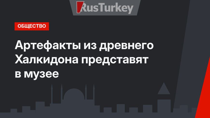 Артефакты из древнего Халкидона представят в музее 