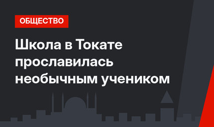 Школа в Токате прославилась необычным учеником