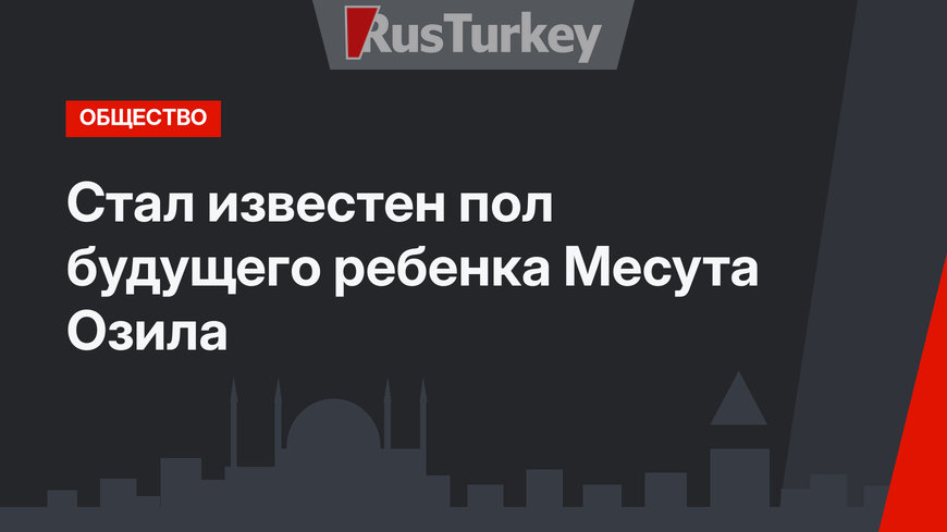 Стал известен пол будущего ребенка Месута Озила