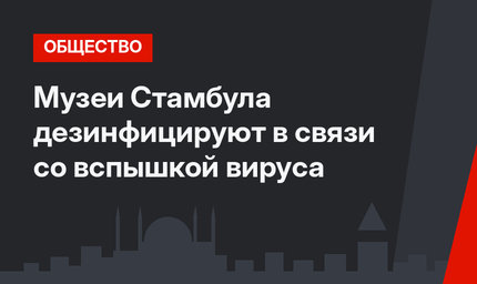 Музеи Стамбула дезинфицируют в связи со вспышкой вируса