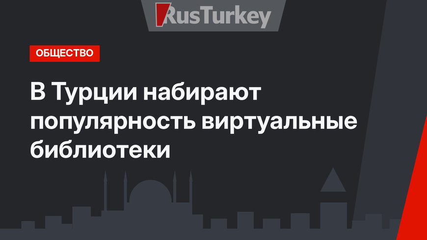 В Турции набирают популярность виртуальные библиотеки
