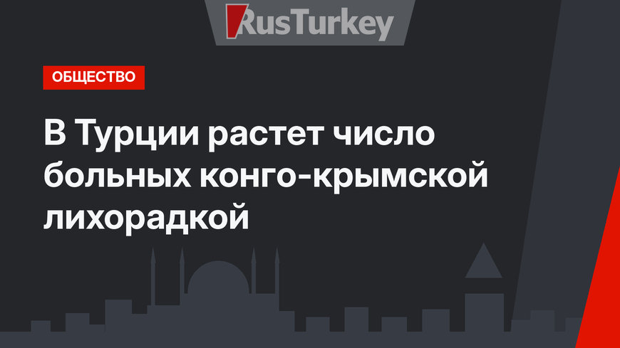 В Турции растет число больных конго-крымской лихорадкой