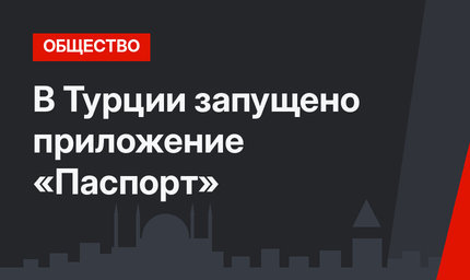 В Турции запущено приложение «Паспорт»