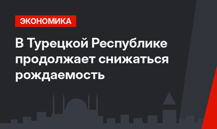 В Турецкой Республике  продолжает снижаться рождаемость